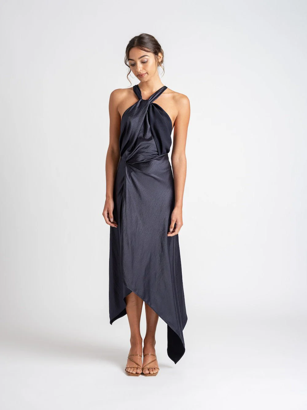 AUDREY DRESS IN NAVY - Image 3