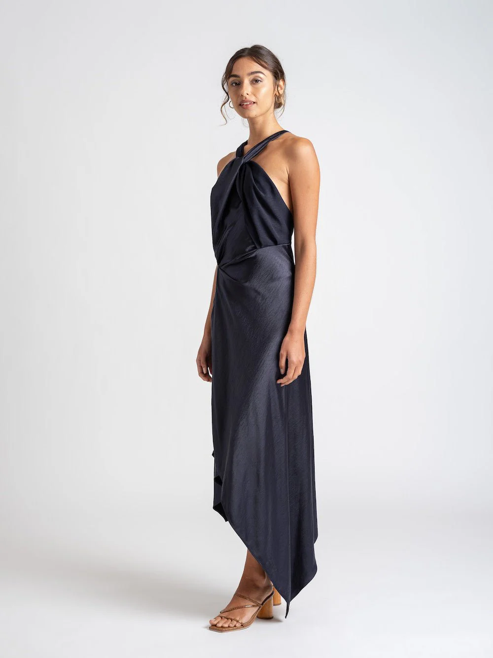 AUDREY DRESS IN NAVY - Image 4