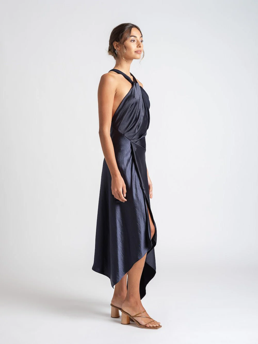 AUDREY DRESS IN NAVY - Image 5