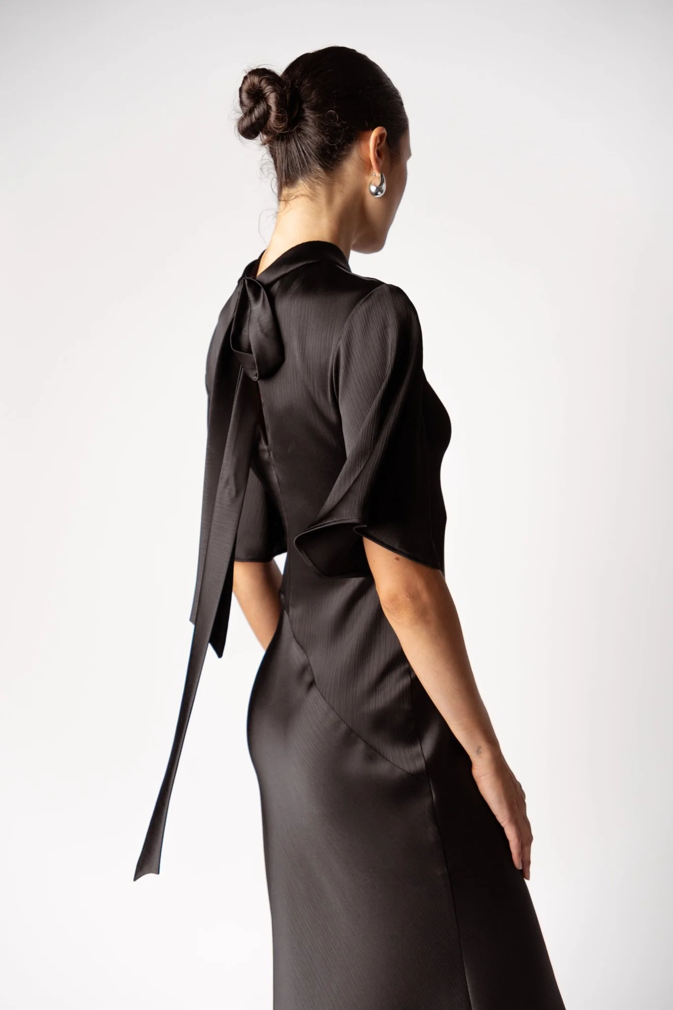 CLARET DRESS - OBSIDIAN - Image 3