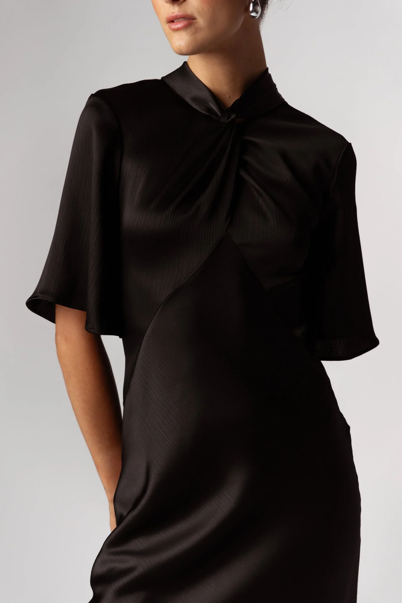 CLARET DRESS - OBSIDIAN - Image 4