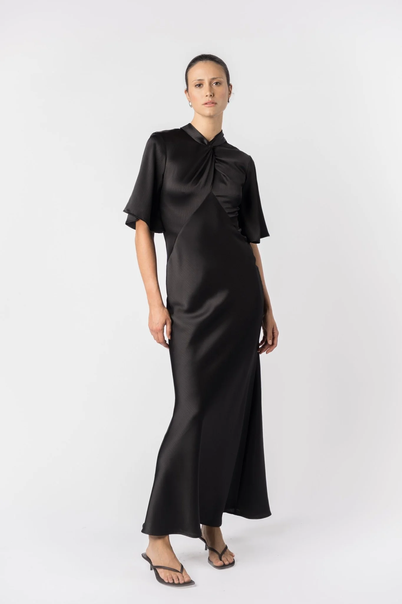 CLARET DRESS - OBSIDIAN - Image 5