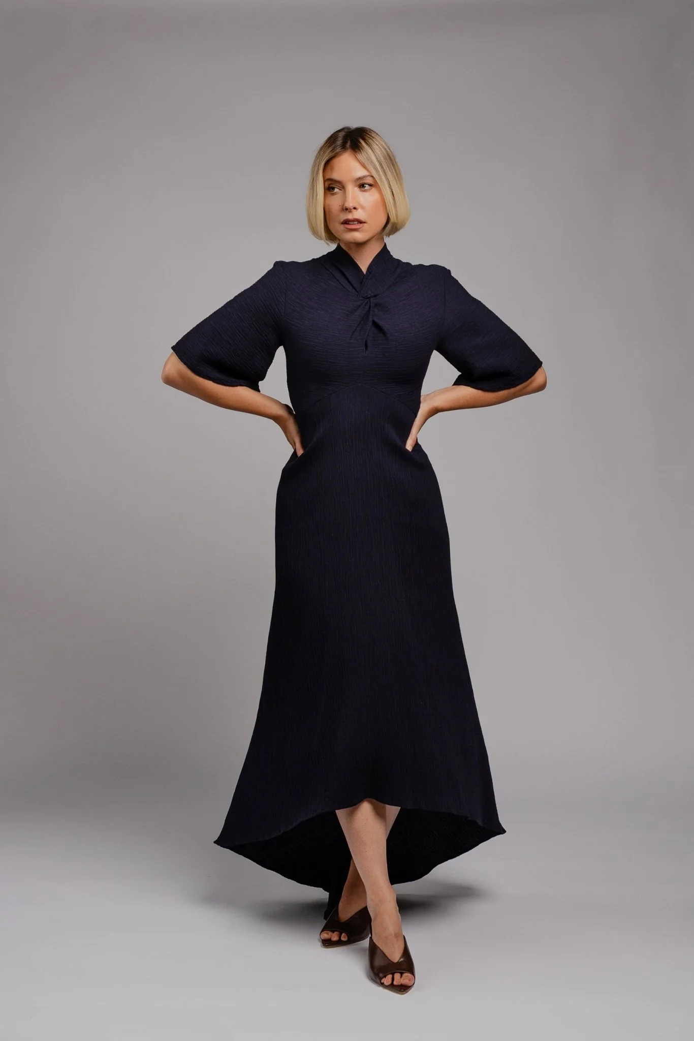 CLARION BELL SLEEVE MAXI – NOCTURNE - Image 8