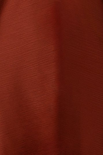 CLARION BELL SLEEVE MAXI – TERRA ROSA SATIN - Image 9