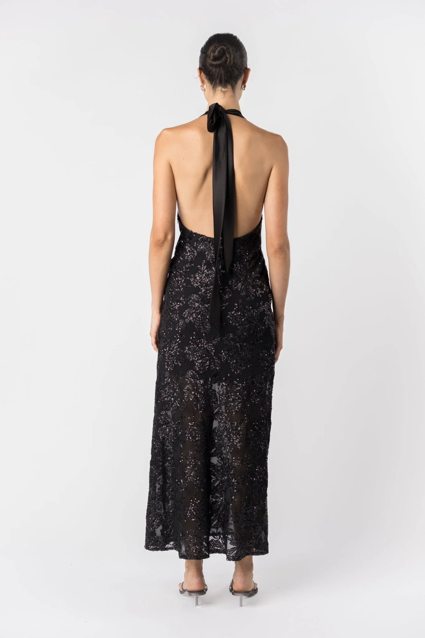 CLOE' DRESS - NOIR ÉCLAT - Image 3