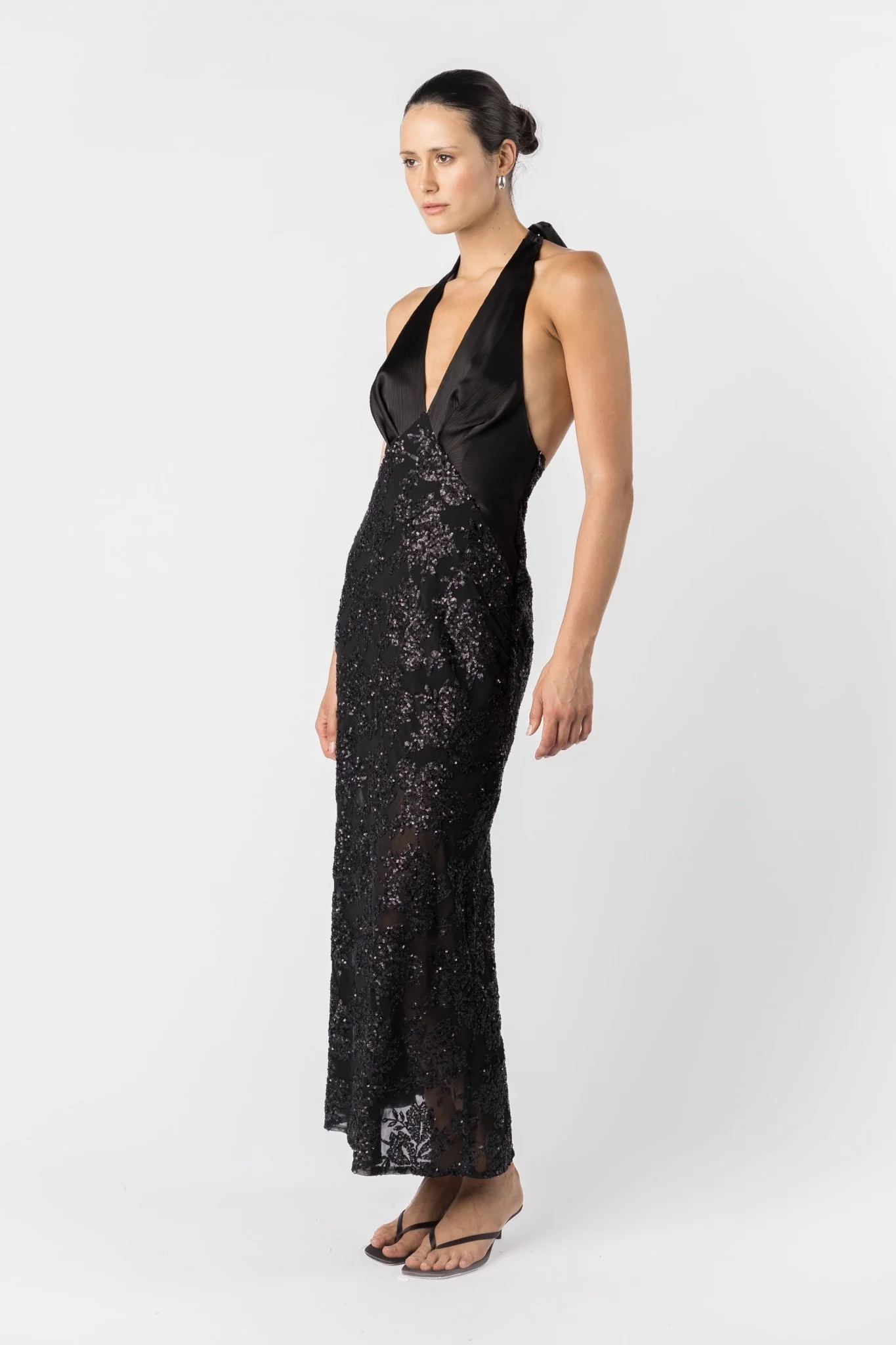 CLOE' DRESS - NOIR ÉCLAT - Image 5