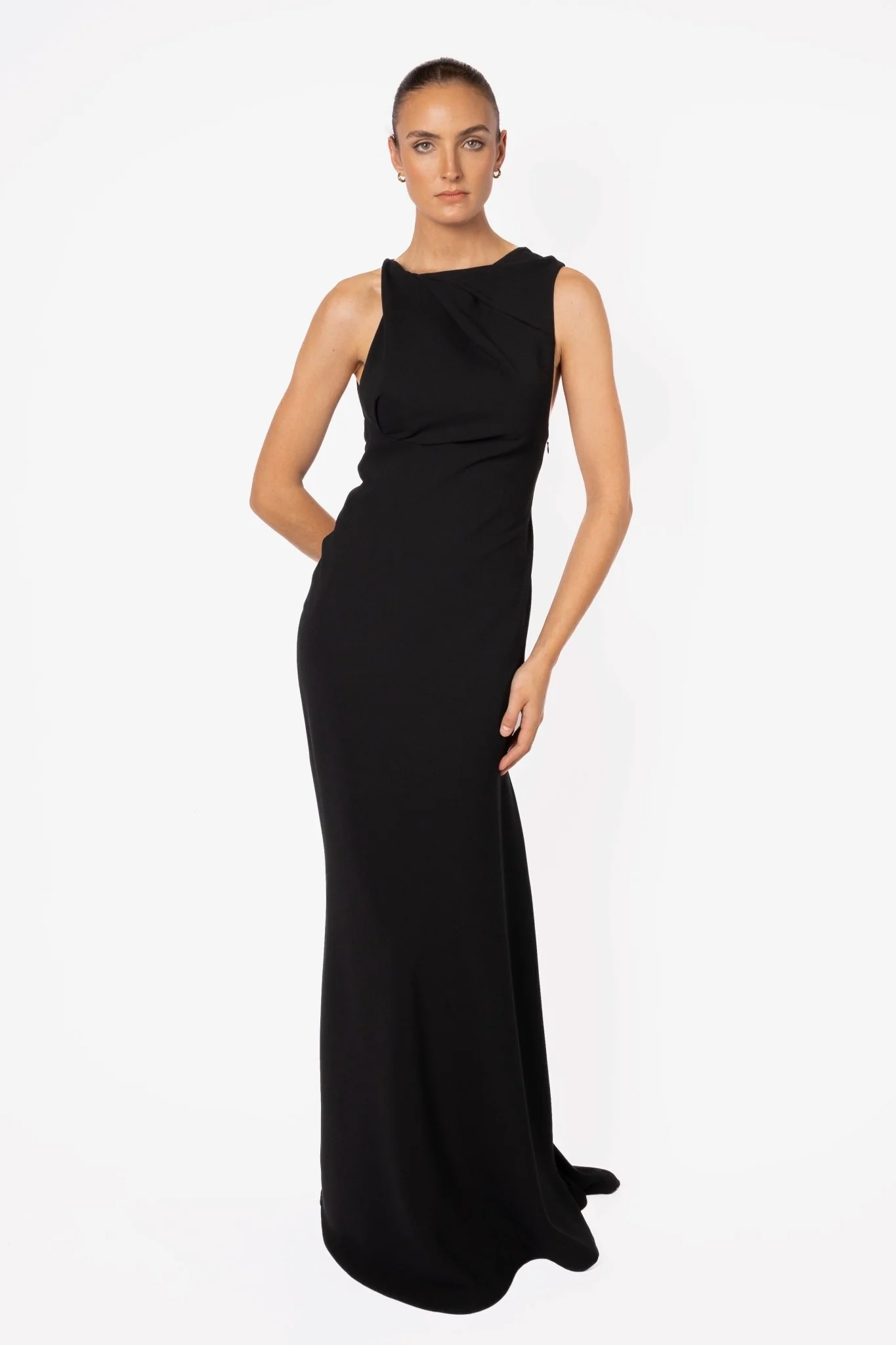 DAKOTA GOWN - JET BLACK - Image 11