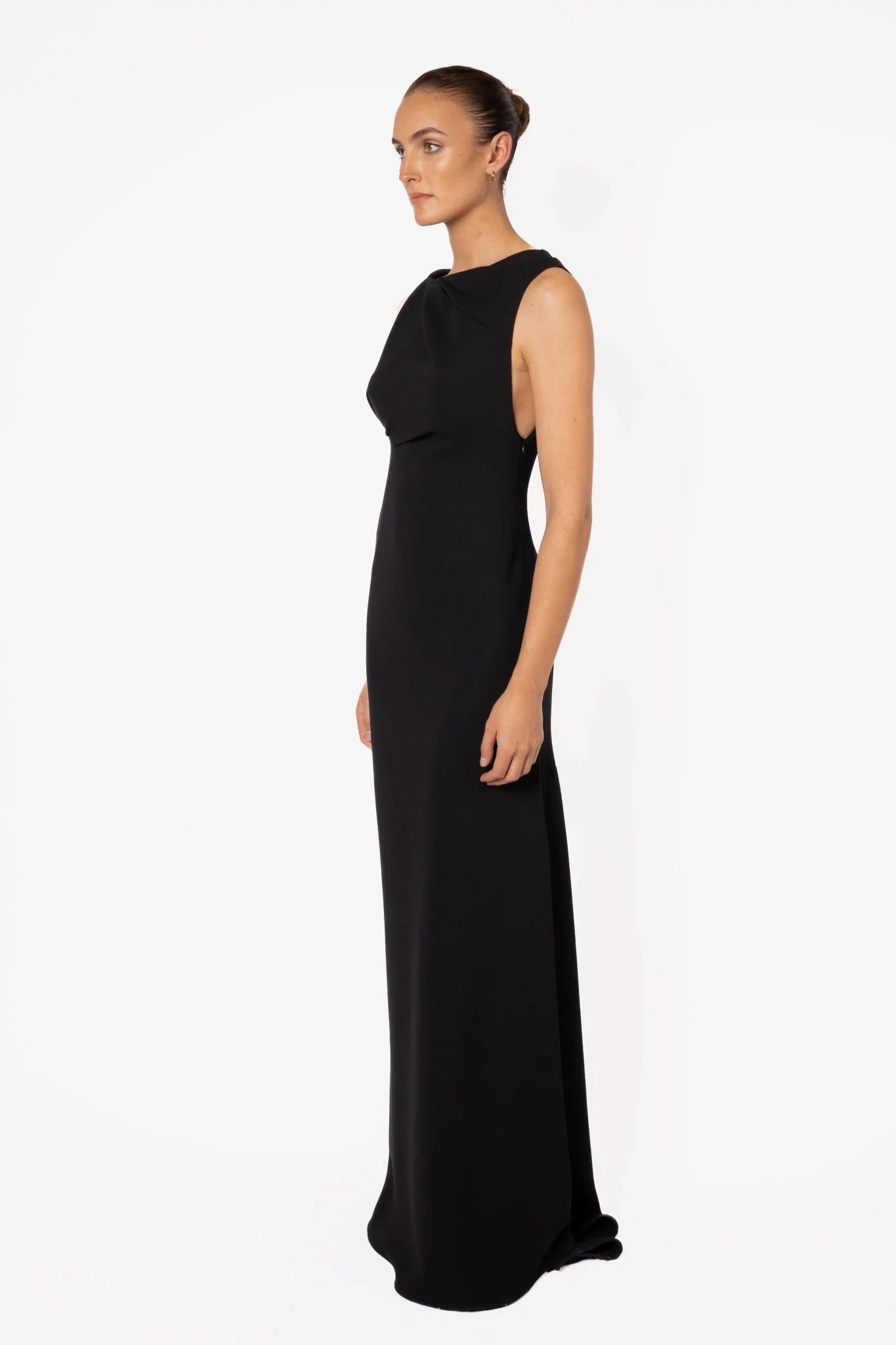 DAKOTA GOWN - JET BLACK - Image 12