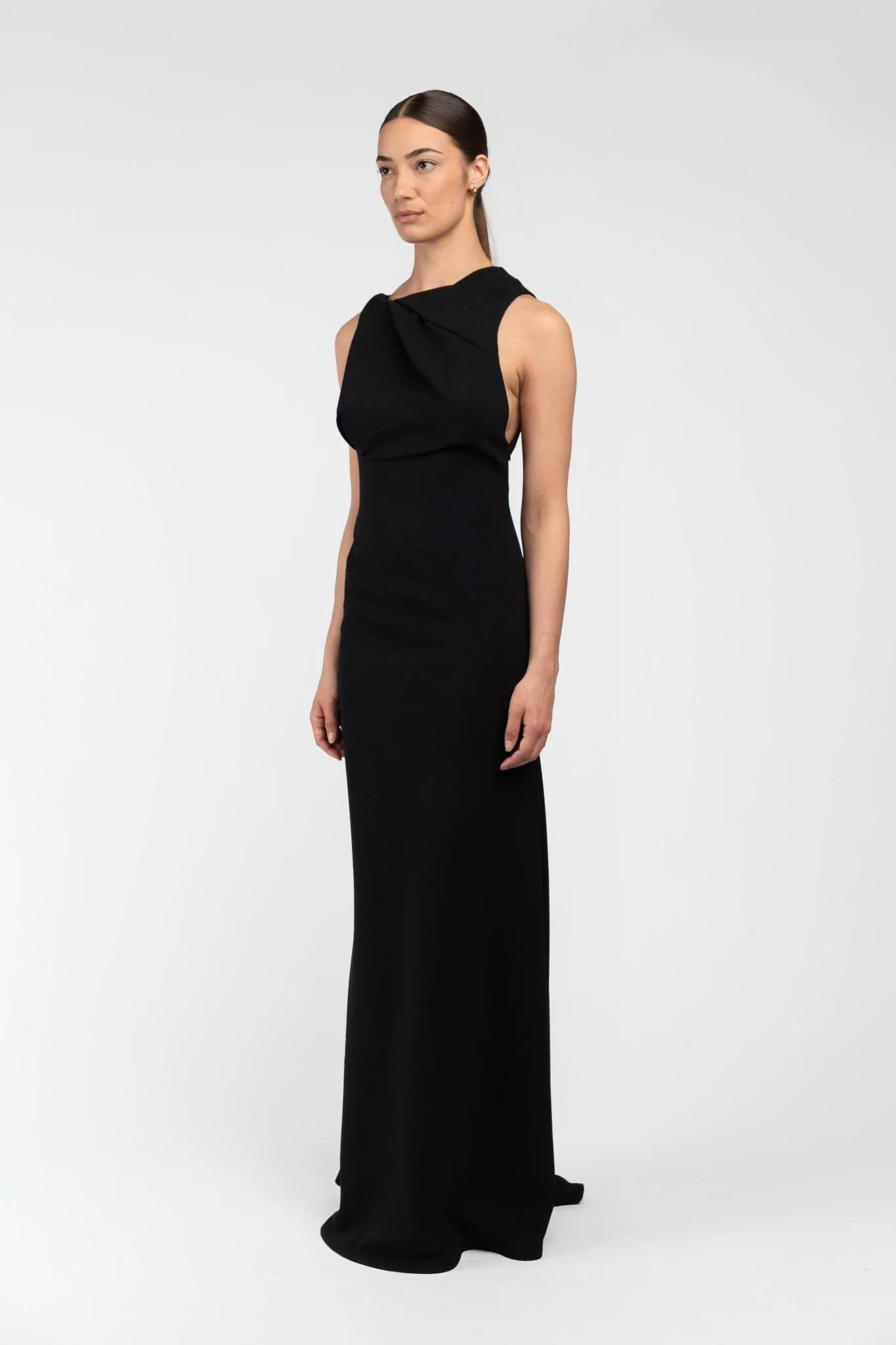 DAKOTA GOWN - JET BLACK - Image 4