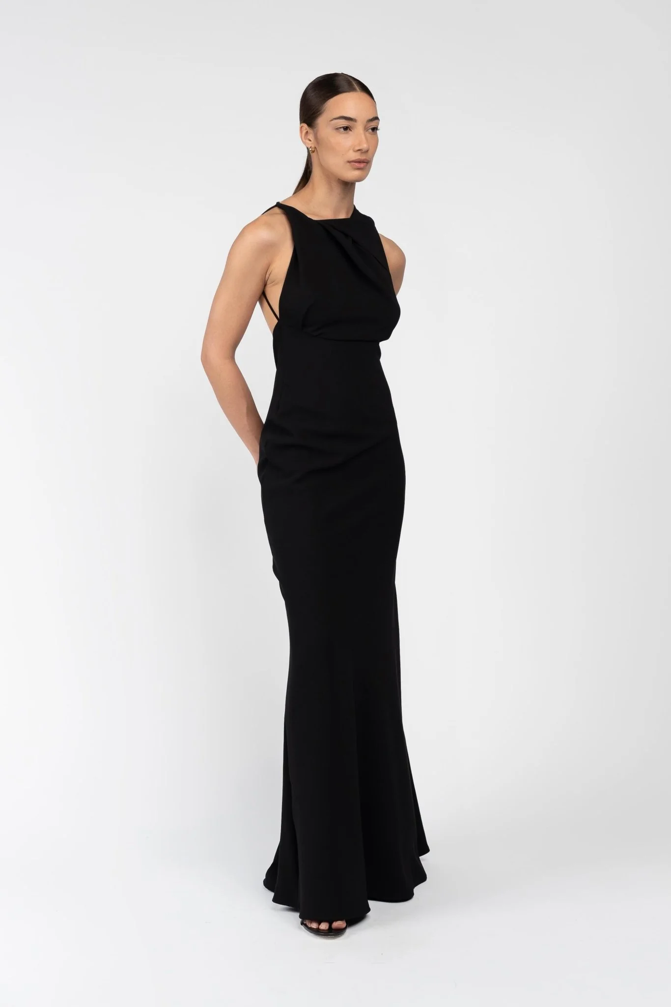 DAKOTA GOWN - JET BLACK - Image 6