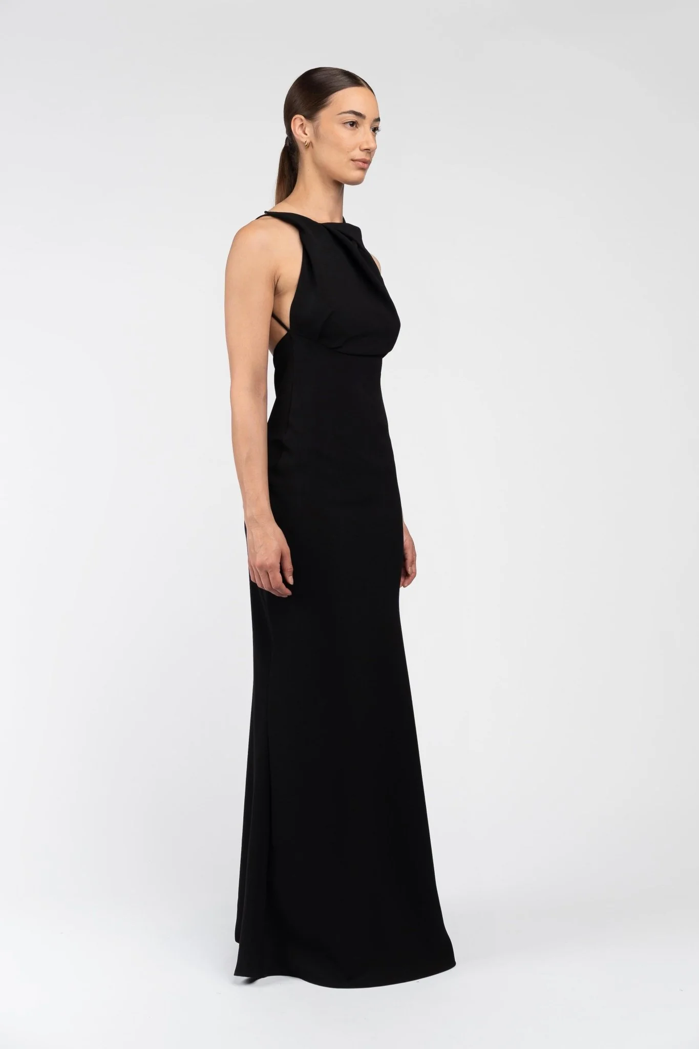 DAKOTA GOWN - JET BLACK - Image 7