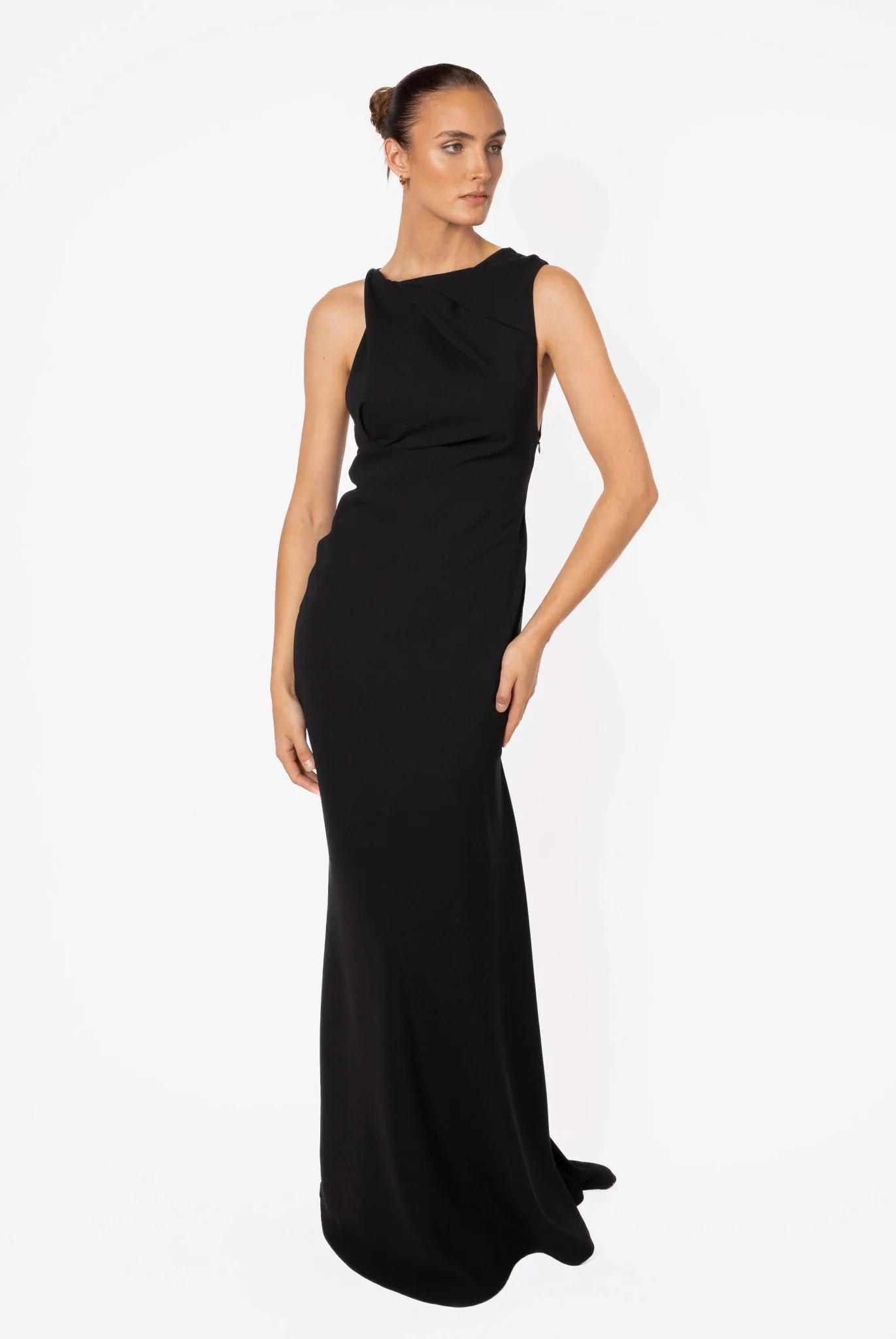 DAKOTA GOWN - JET BLACK - Image 8