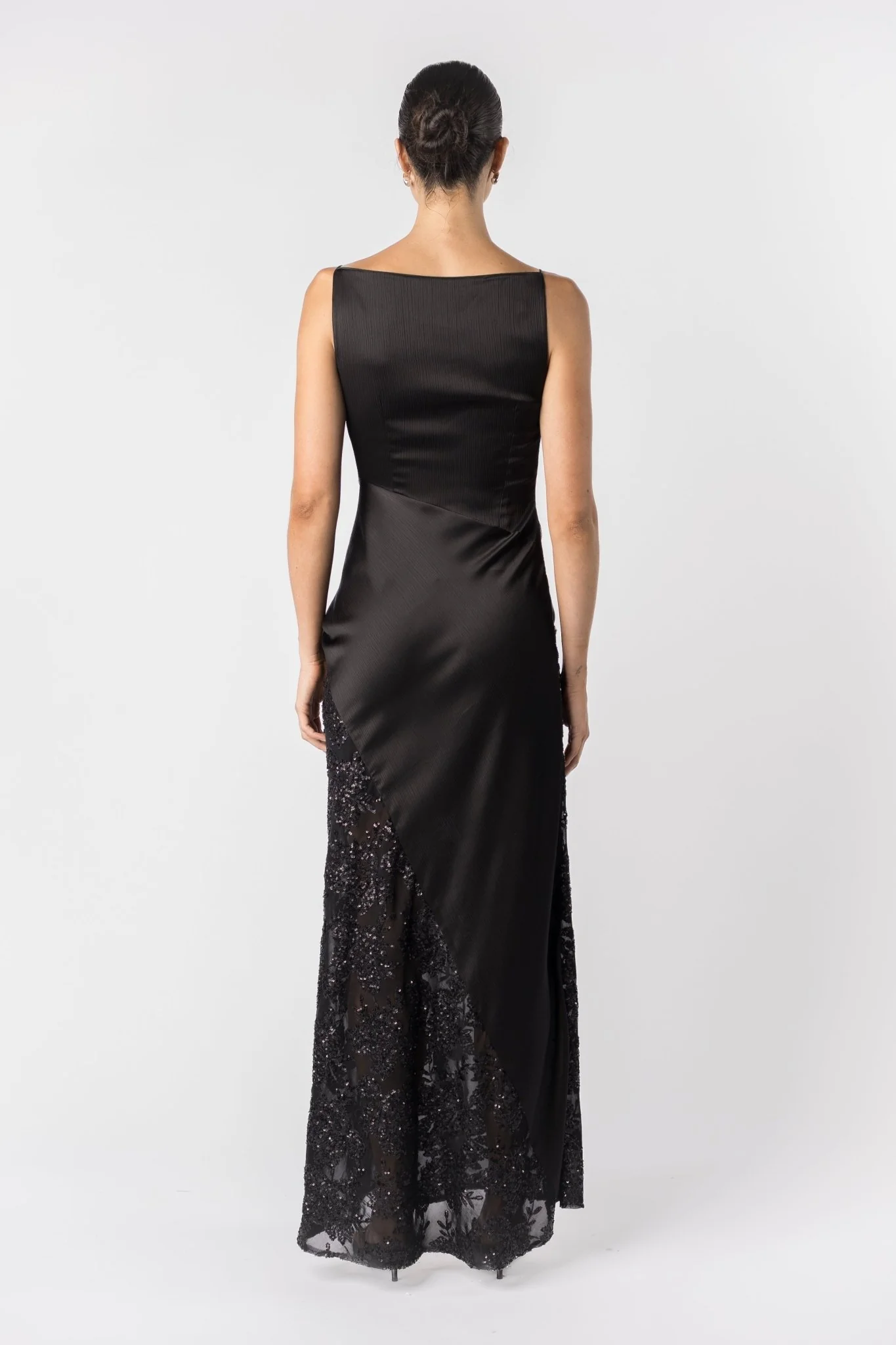 DÉGAGÉ DRESS - NOIR ÉCLAT - Image 6