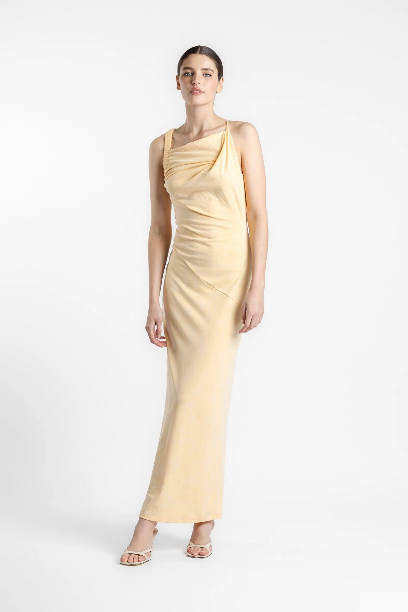 ELARA JERSEY DRESS - DESERT SAND - Image 3