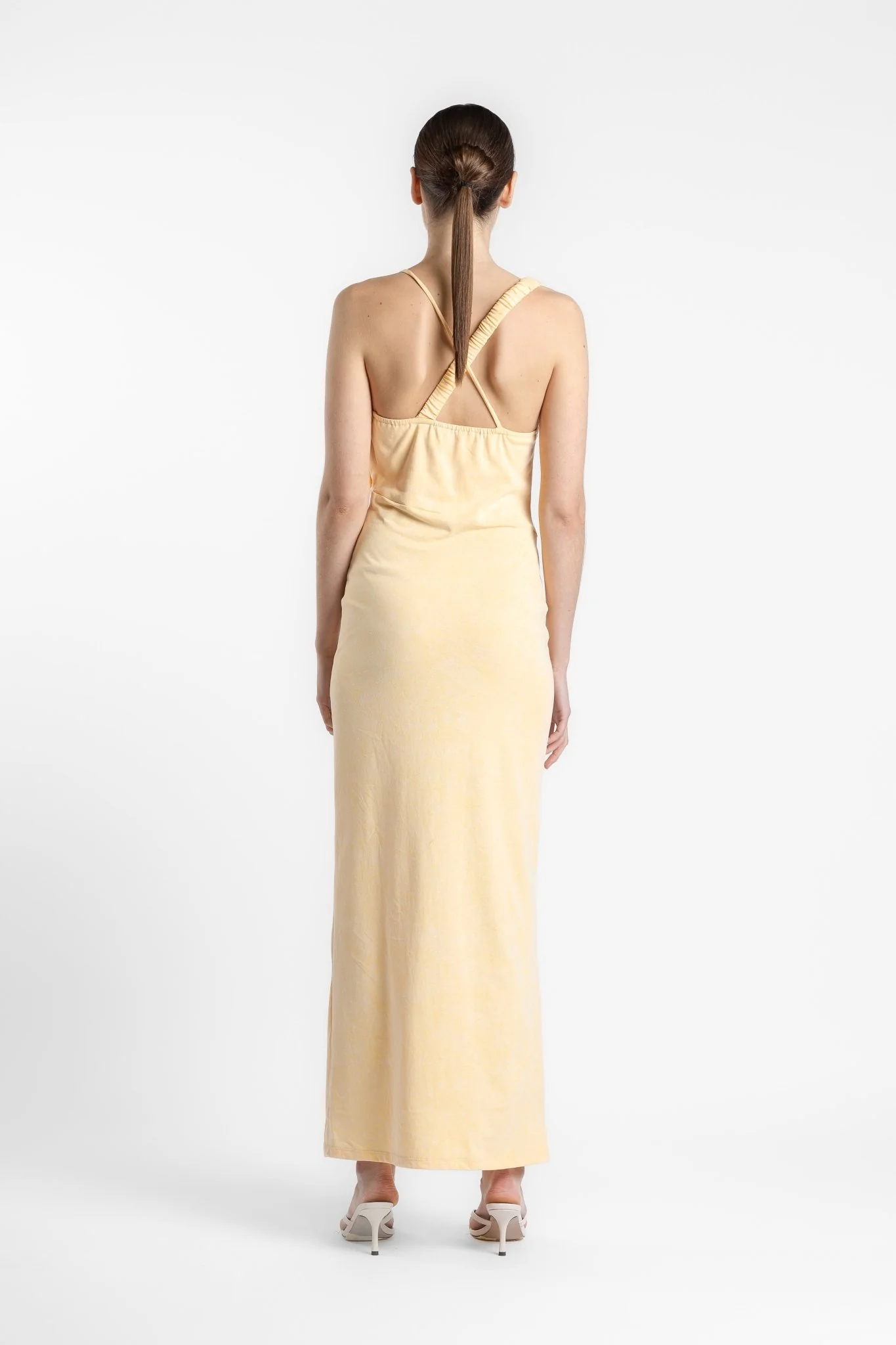 ELARA JERSEY DRESS - DESERT SAND - Image 5