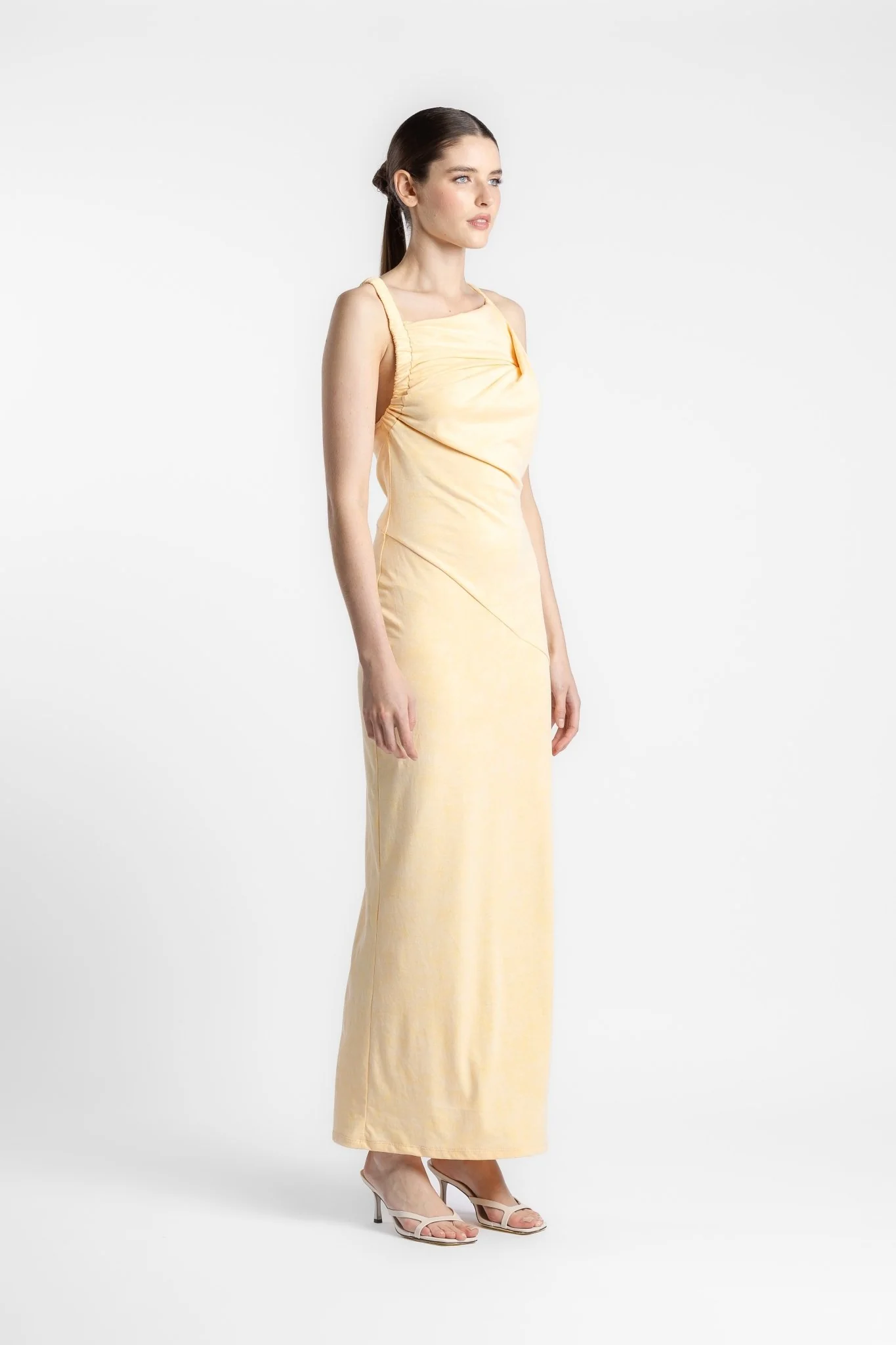 ELARA JERSEY DRESS - DESERT SAND - Image 6