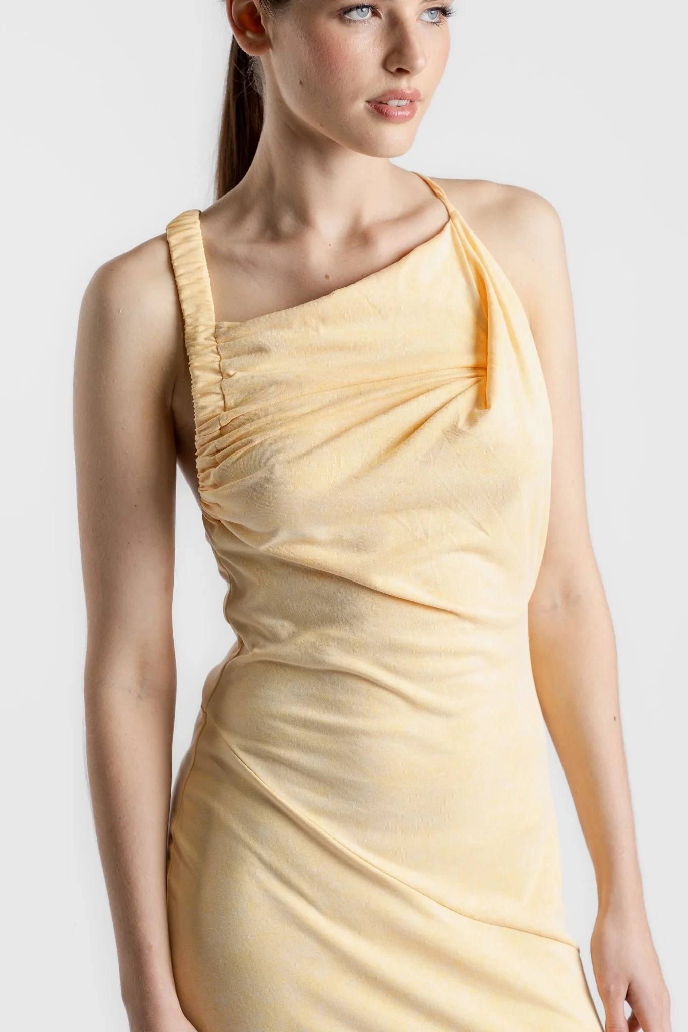 ELARA JERSEY DRESS - DESERT SAND - Image 7