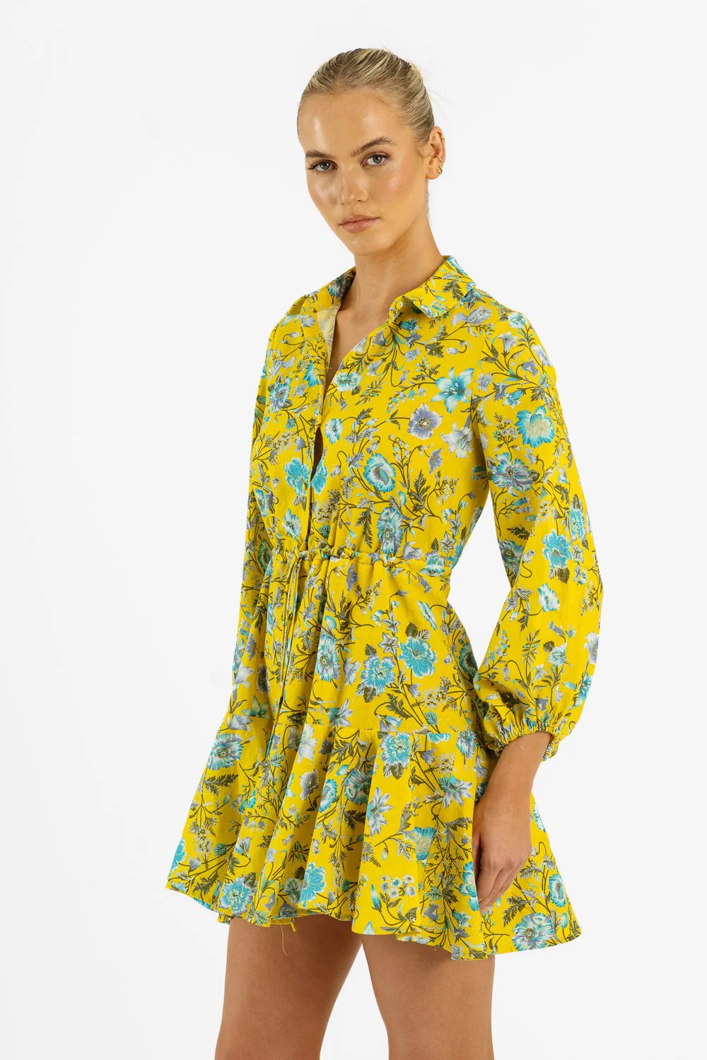 ELLA SHIRT DRESS - POSITANO PRINT - Image 4