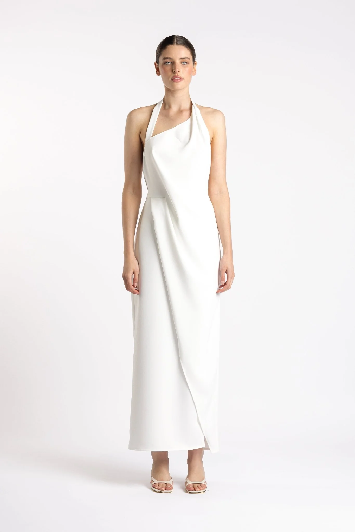 ISLE DRESS - IVORY CREPE - Image 3