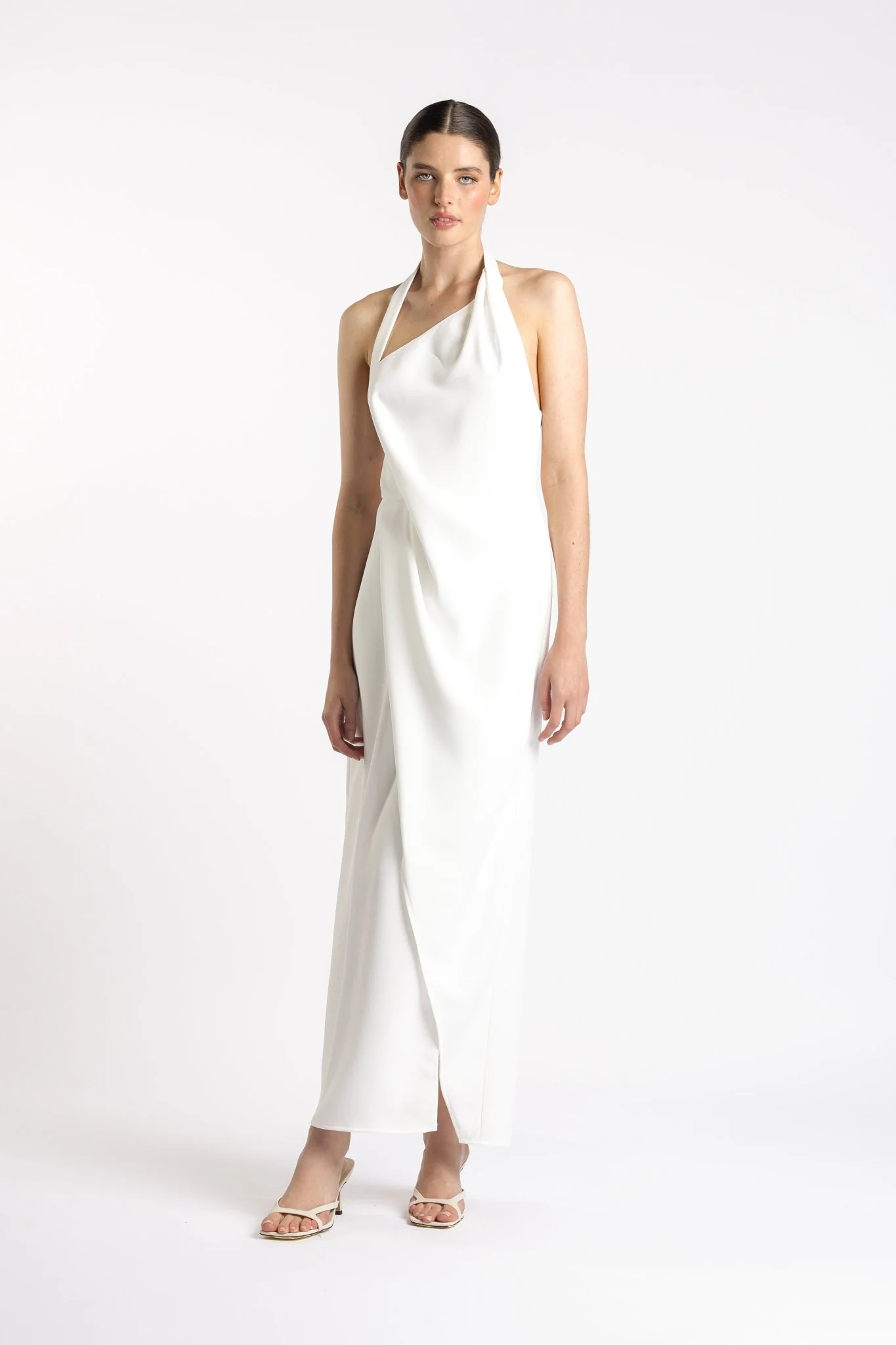 ISLE DRESS - IVORY CREPE - Image 4