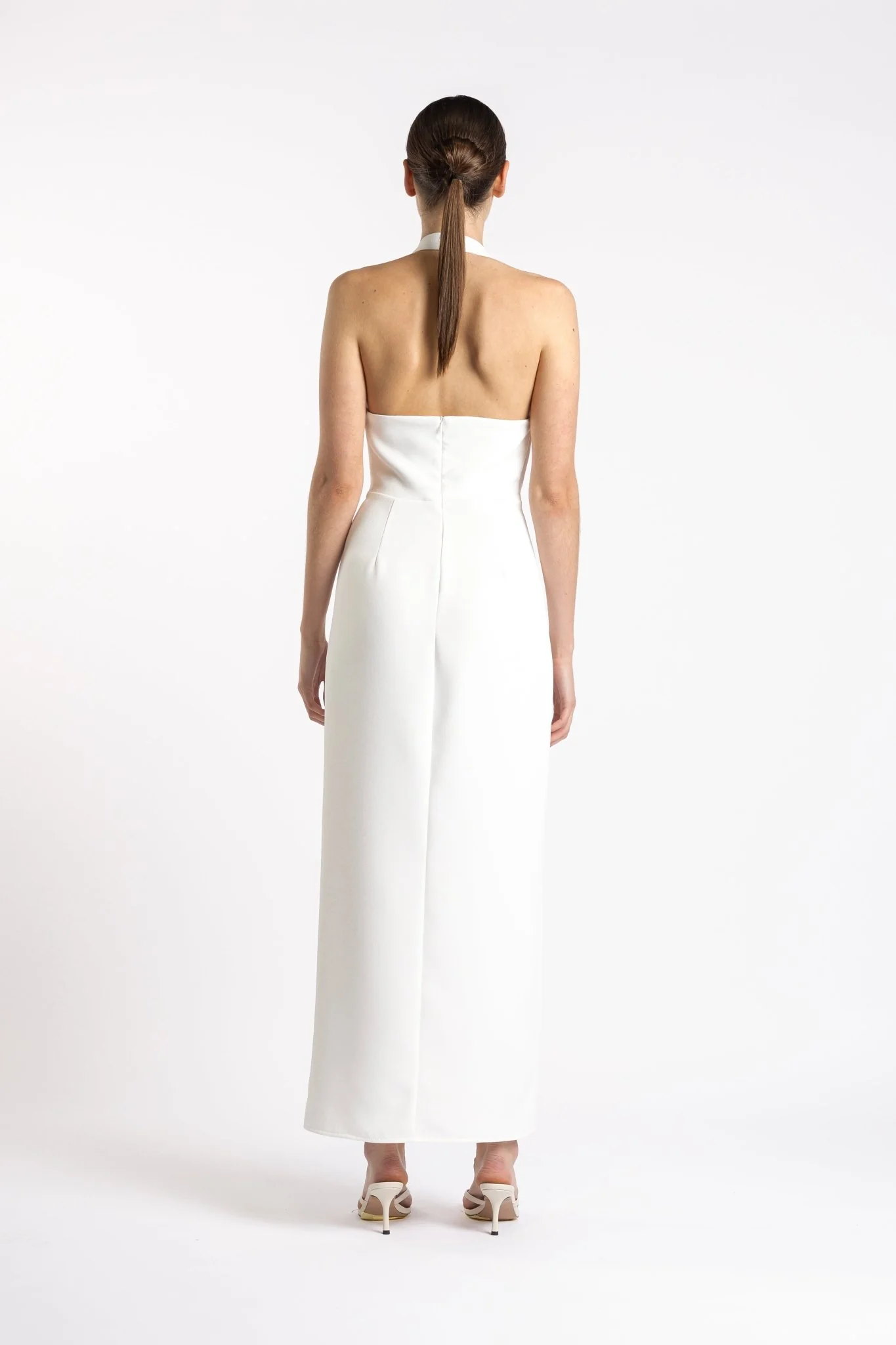ISLE DRESS - IVORY CREPE - Image 6