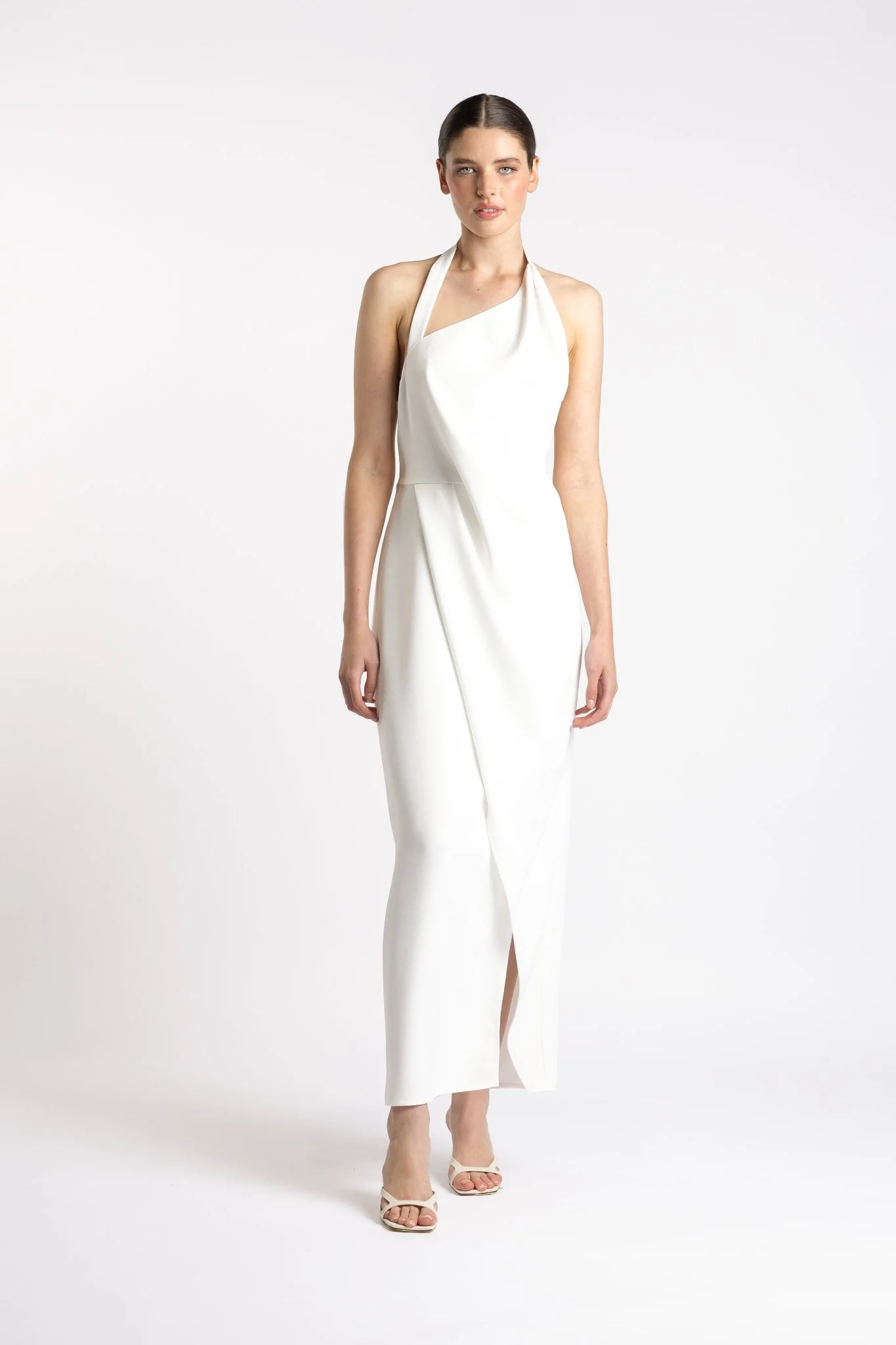 ISLE DRESS - IVORY CREPE - Image 7