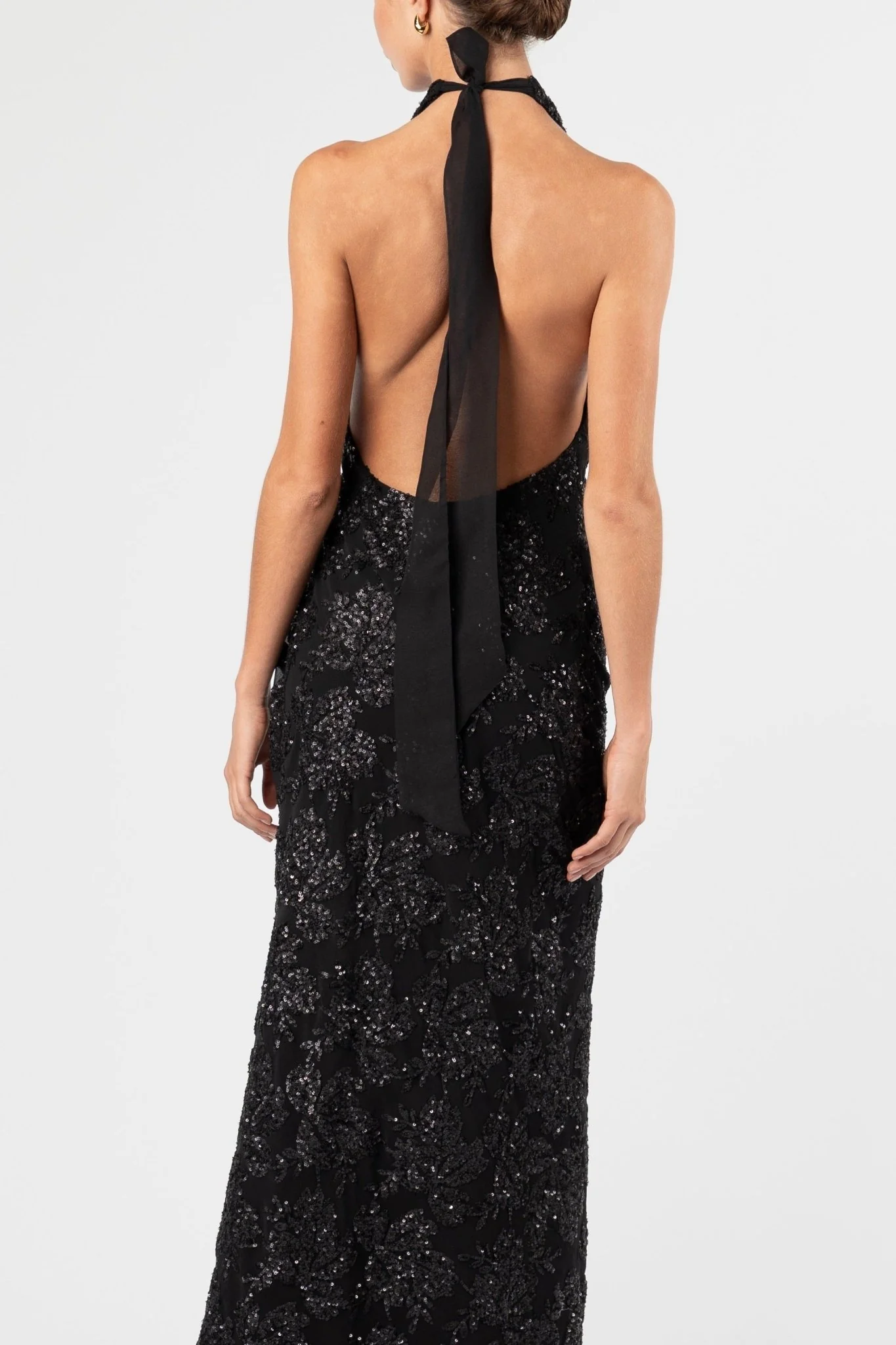 KRISTINA DRESS - NOIR ÉCLAT - Image 4