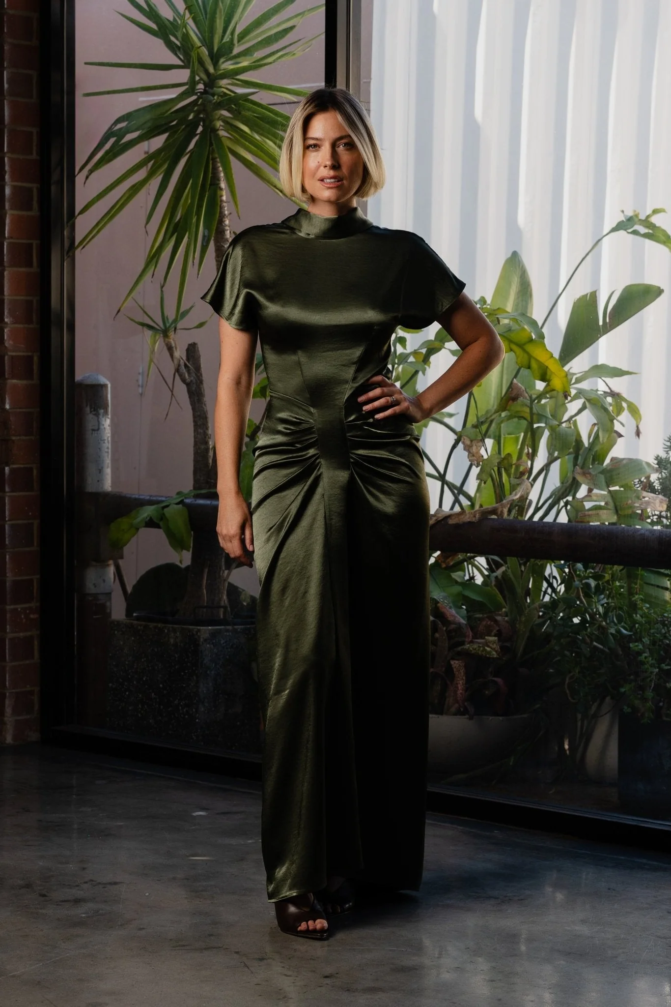 LUCENT MAXI –  THICKET SATIN - Image 10