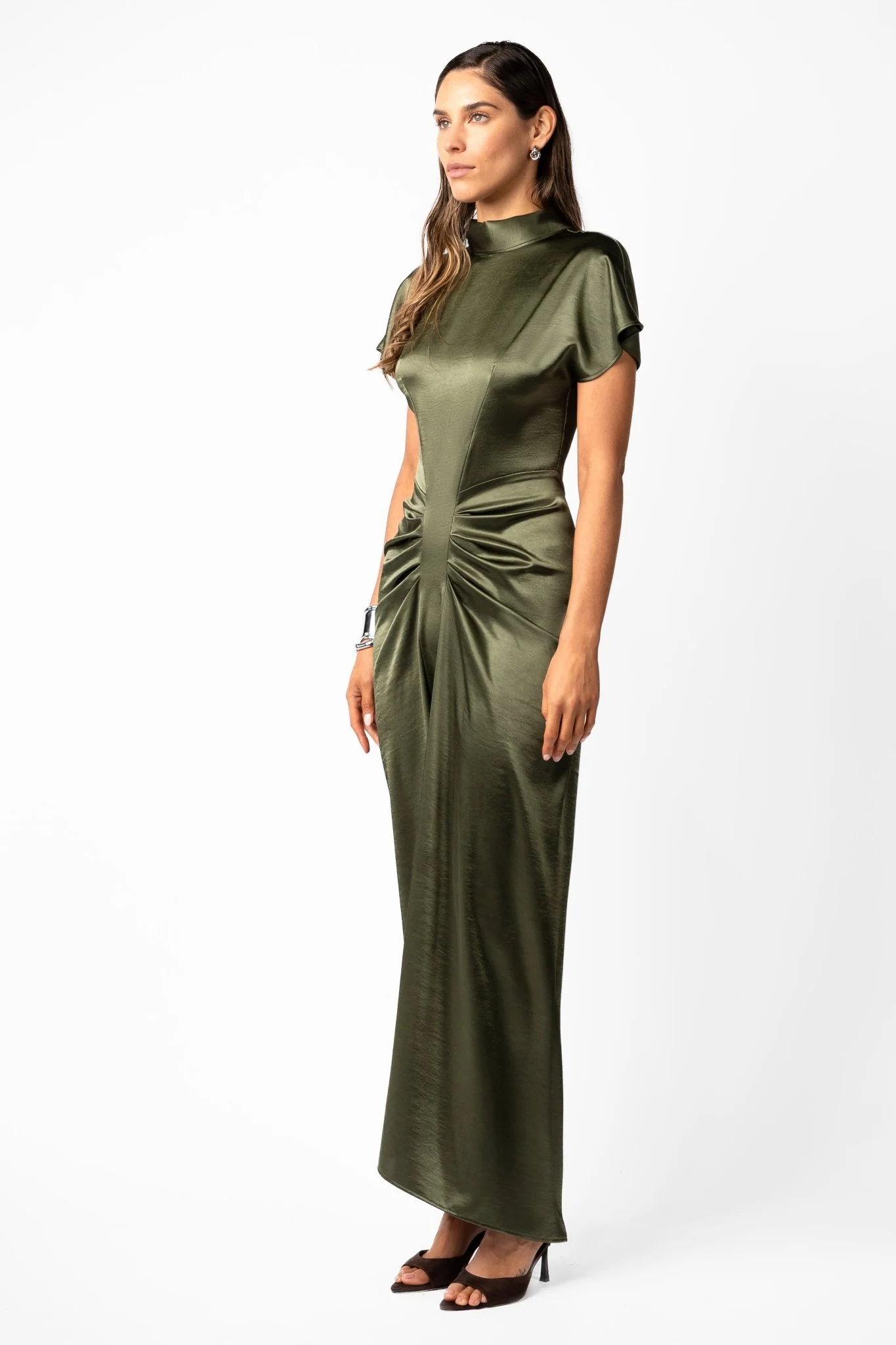 LUCENT MAXI –  THICKET SATIN - Image 3