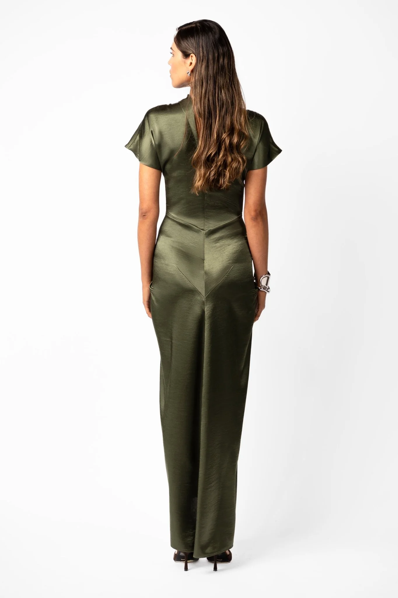 LUCENT MAXI –  THICKET SATIN - Image 4