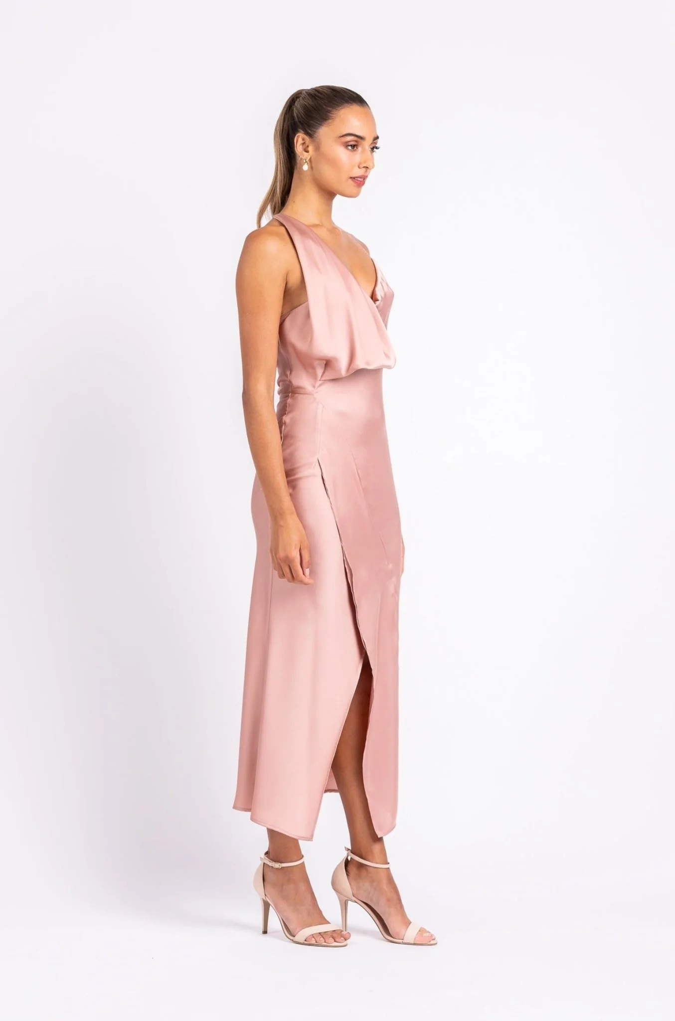 MUSE DRESS IN DUSTY ROSE - Image 4
