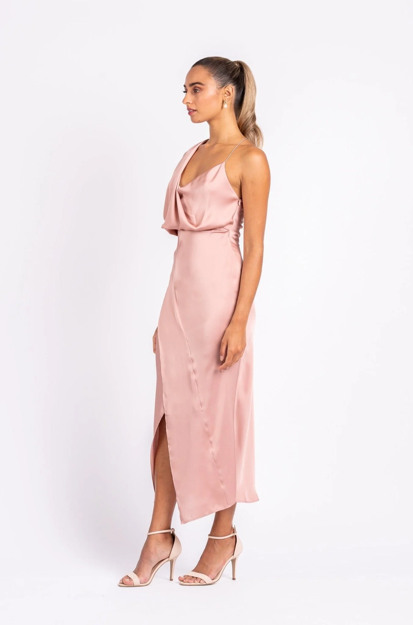 MUSE DRESS IN DUSTY ROSE - Image 5