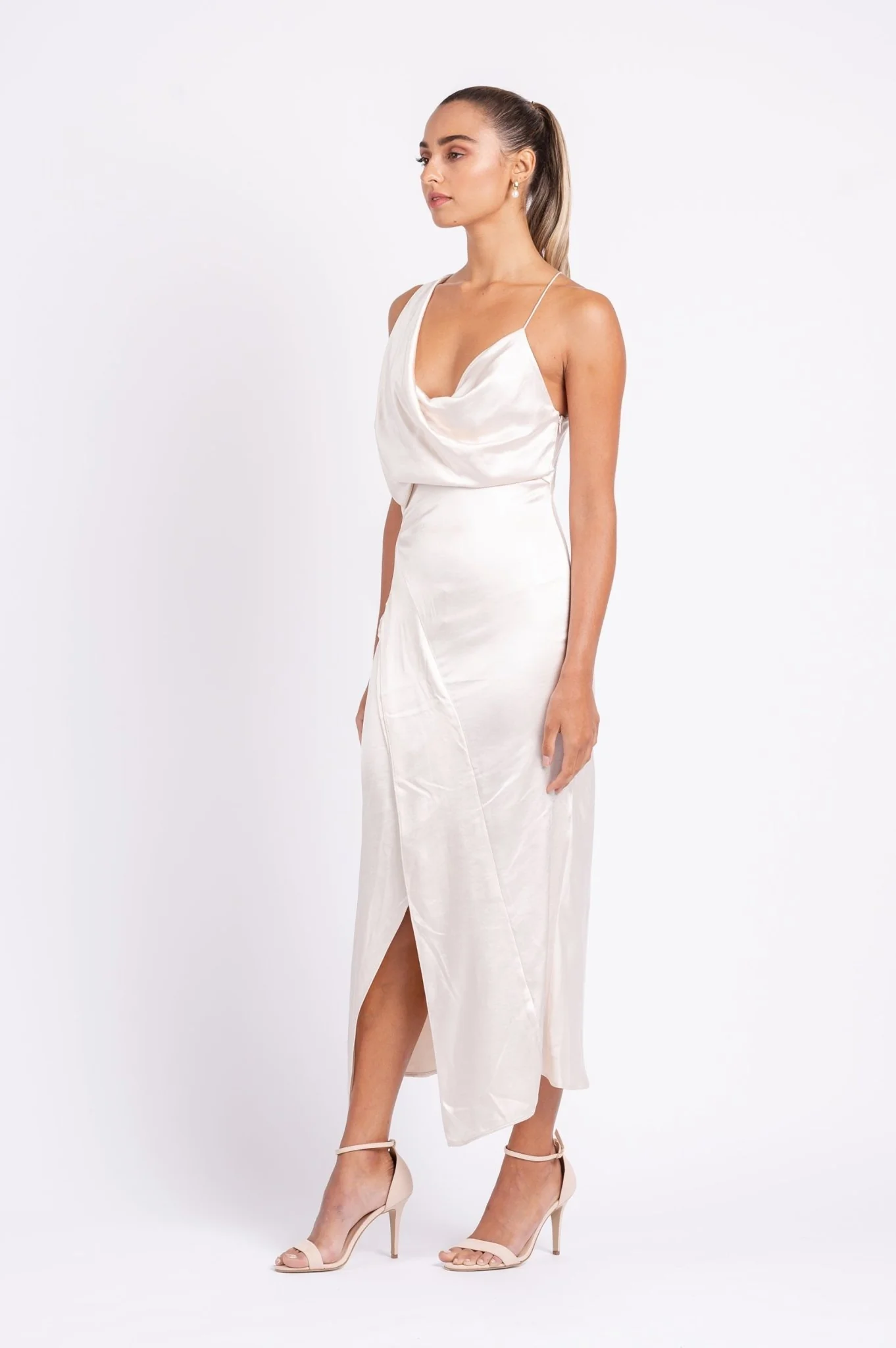 MUSE DRESS IN MOTHER OF PEARL - Image 5