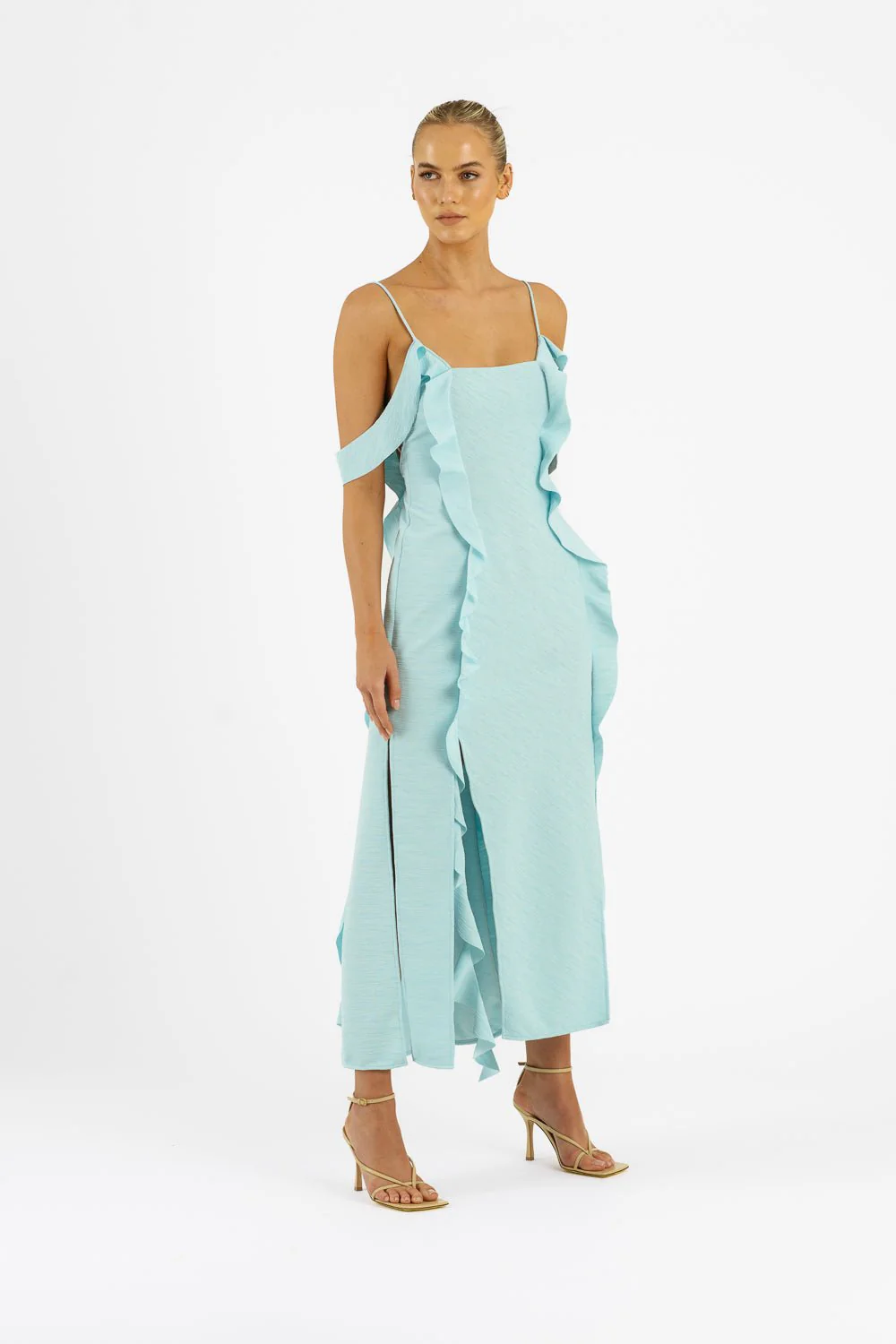 MYLA DRESS - DOVE - Image 4