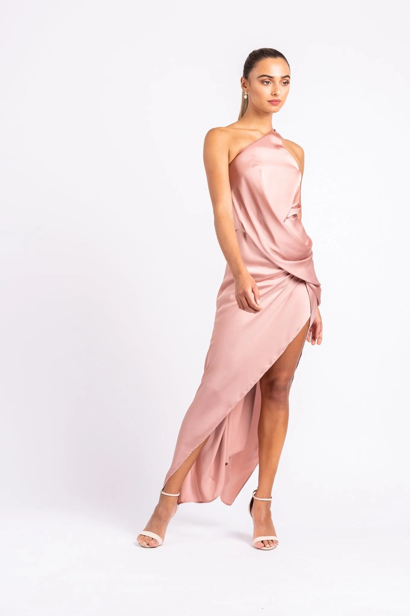 PHILLY DRESS IN DUSTY ROSE - Image 3