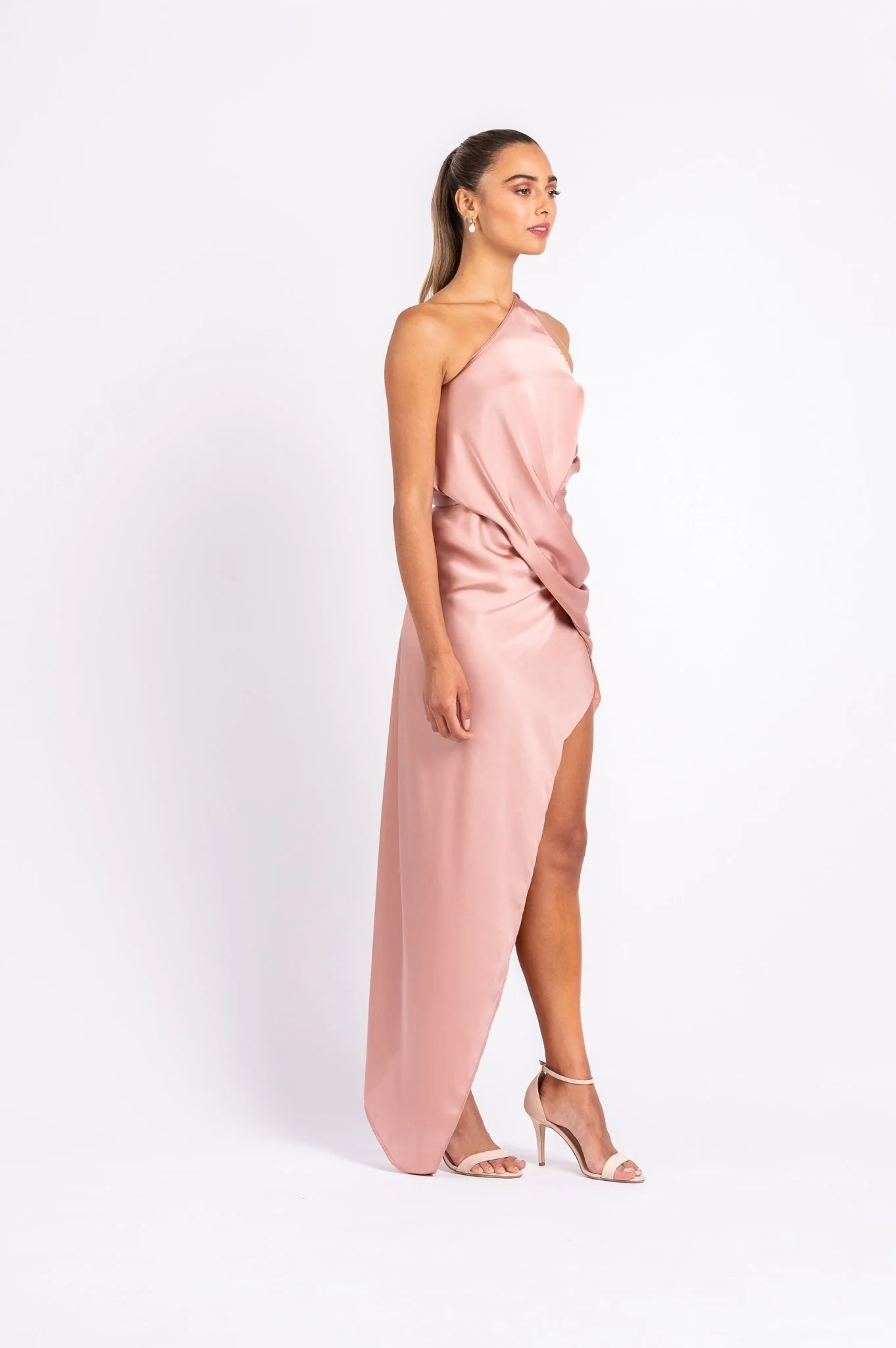 PHILLY DRESS IN DUSTY ROSE - Image 5