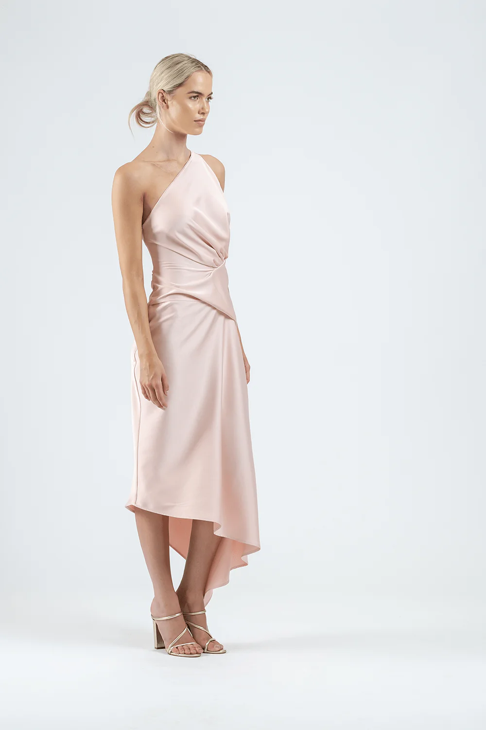 TEMPTATION DRESS IN SLEEK BLUSH - Image 5